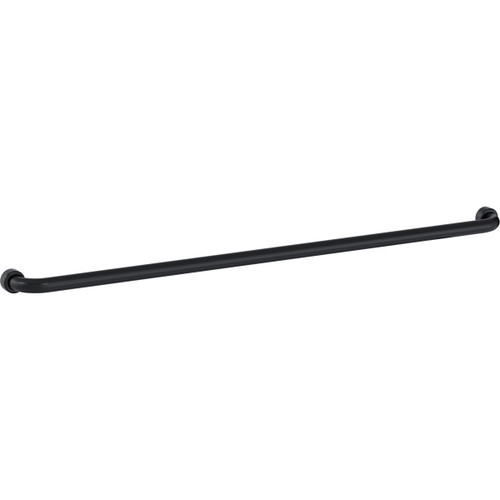 Grab Rail Hygenic Seal Straight 1200mm Matte Black [288000]