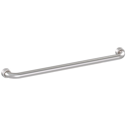 Grab Rail Hygenic Seal Straight  700mm Brushed Stainless [288111]