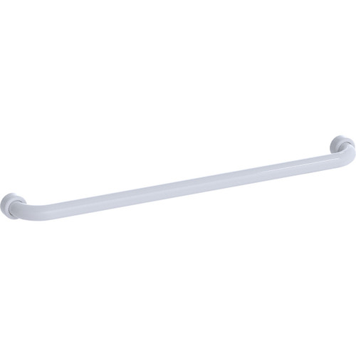 Grab Rail Hygenic Seal Straight 750mm Antimicrobial White [288244]