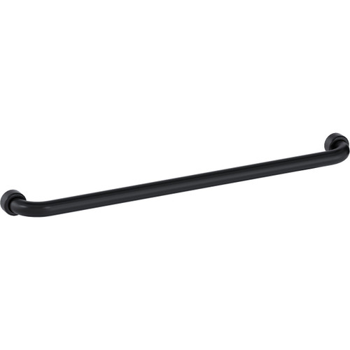 Grab Rail Hygenic Seal Straight  750mm Matte Black [288240]