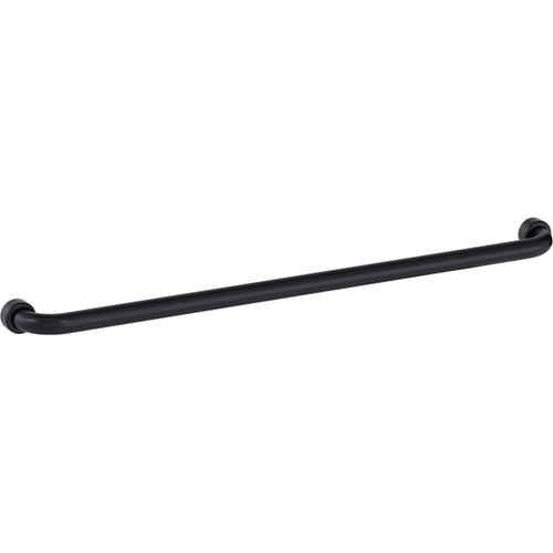 Grab Rail Hygenic Seal Straight  900mm Matte Black [288041]