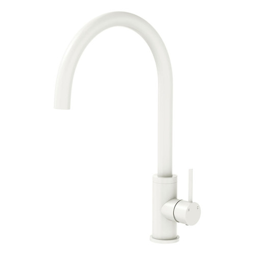 Kaya Sink Mixer 205mm Matte White [294461]