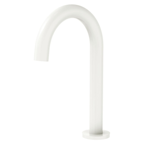 Kaya Hob Mounted Fixed Basin or Bath Outlet 130mm Matte White [294260]