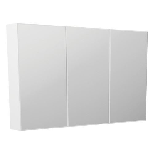 Mirror Cabinet Bevel Edge 1200 x 720 x 150mm Gloss White [294495]
