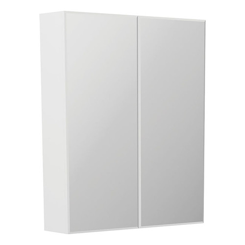 Mirror Cabinet Bevel Edge 600 x 720 x 150mm Gloss White [294225]