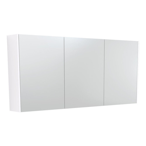 Mirror Cabinet 1500 x 670 x 180mm with Gloss White Side Panels [294268]