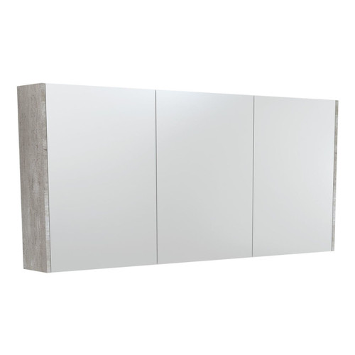 Mirror Cabinet 1500 x 670 x 180mm with Industrial Side Panels [294265]