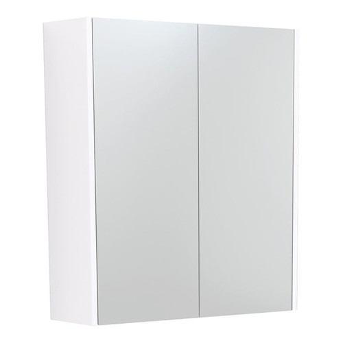 Mirror Cabinet 600 x 670 x 180mm with Gloss White Side Panels [294498]