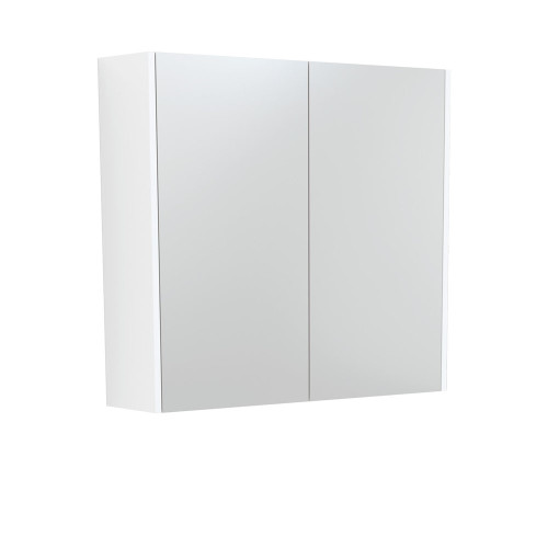 Mirror Cabinet 750 x 670 x 180mm with Satin White Side Panels [294488]