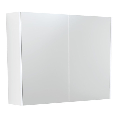 Mirror Cabinet 900 x 670 x 180mm with Satin White Side Panels [294228]