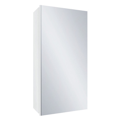 Mirror Cabinet Corner Pencil Edge Installed Left or Right Hand 608 x 800 x 442mm White [294221]