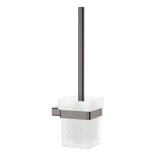 Tono Toilet Brush and Holder Gunmetal [294269]