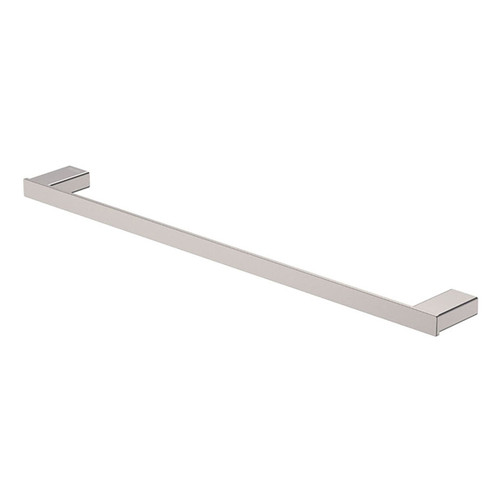 Tono Single Towel Rail 610mm Brushed Nickel [294332]