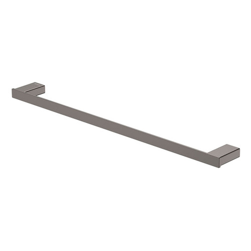 Tono Single Towel Rail 610mm Gunmetal [294392]