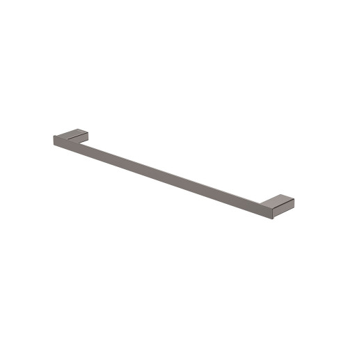 Tono Single Towel Rail 610mm Gunmetal [294392]