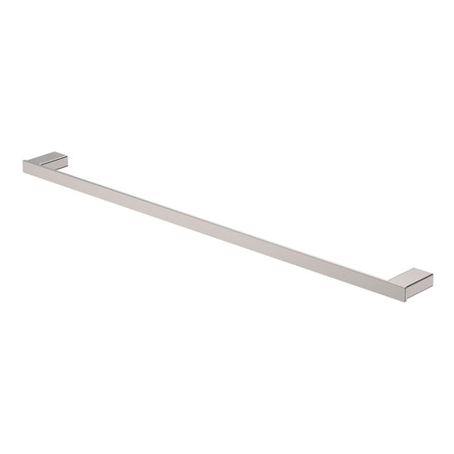 Tono Single Towel Rail 810mm Brushed Nickel [294312]