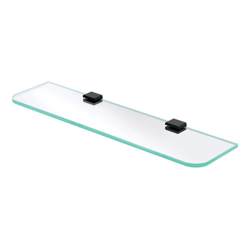 Tono Glass Shelf 500mm Matte Black [294462]
