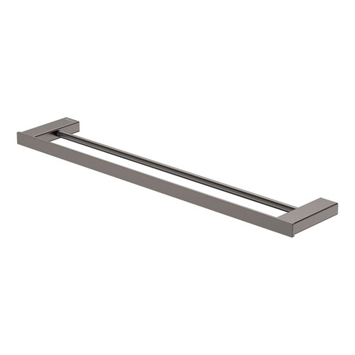 Tono Double Towel Rail 610mm Gunmetal [294403]