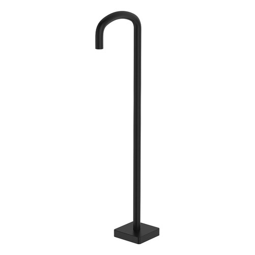 Tono Freestanding Floor Mounted Bath Outlet 227mm Matte Black [294338]