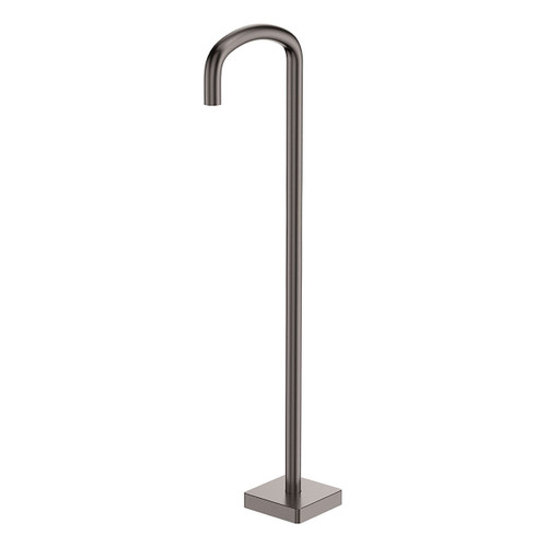 Tono Freestanding Floor Mounted Bath Outlet 227mm Gunmetal [294336]