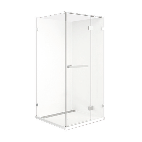 Barossa 1000mm Frameless Pivoting Shower Screen [133868]