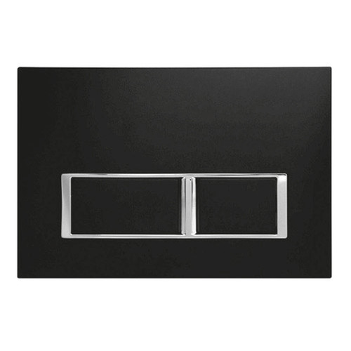 Rectangle Low Button Black [198355]