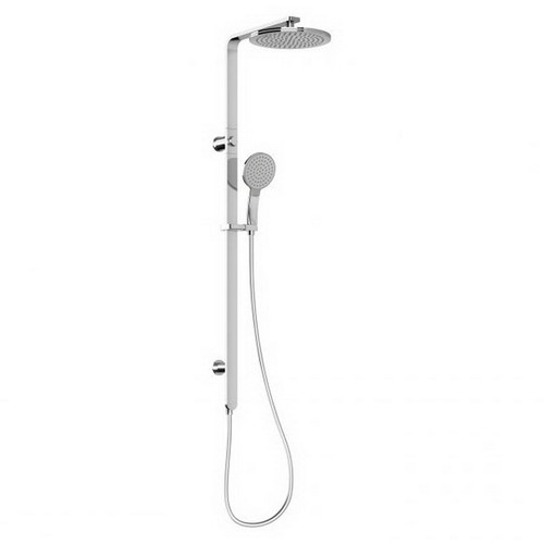 NX Quil Twin Rail Hand Shower Chrome/Matte Black 3Star [198255]