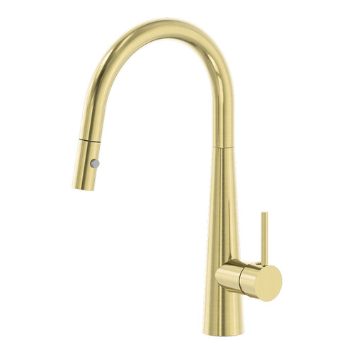 Dolce Pull-Out Sink Mixer With Veggie Spray Function Brushed Gold [289773]
