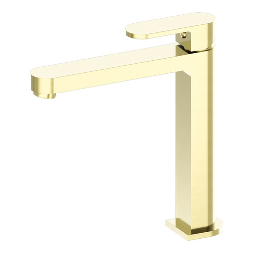Ecco Tall Basin Mixer Brushed Gold [289788]