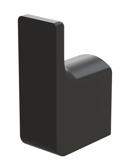 Gloss Robe Hook Matte Black [137643]