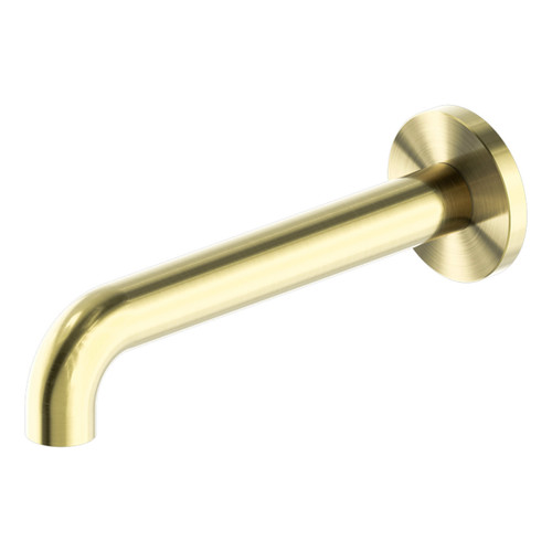 Mecca Basin/Bath Spout Only 230mm Brushed Gold [289826]