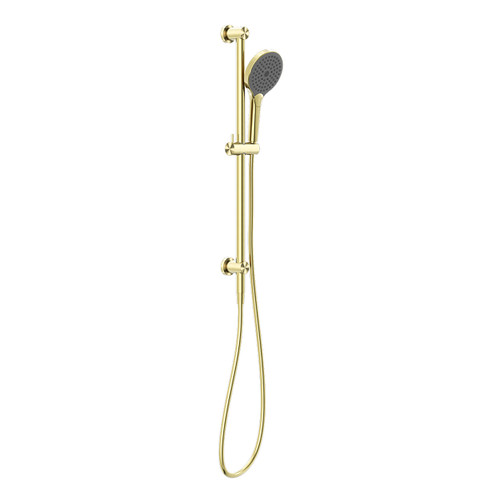 Mecca Shower Rail with Air Shower II Brushed Gold [289724]