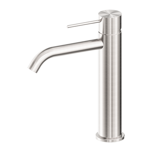 Mecca Middle Tall Basin Mixer Brushed Nickel [290025]