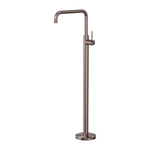 Mecca Freestanding Bath Mixer Square Shape Brushed Bronze [290024]