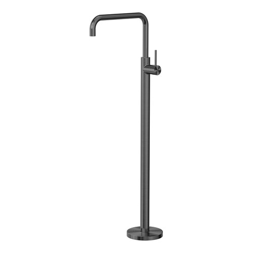Mecca Freestanding Bath Mixer Square Shape Gunmetal [290019]