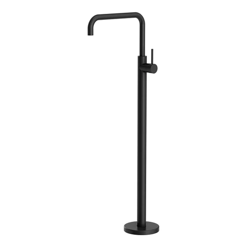 Mecca Freestanding Bath Mixer Square Shape Matte Black [290015]