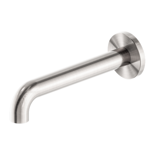 Mecca Basin/Bath Spout Only 185mm Brushed Nickel [290081]