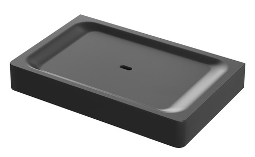 Gloss Soap Dish Matte Black [137642]