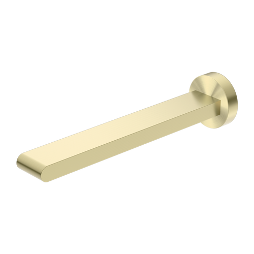 Bianca Fixed Bath Spout 240mm Brushed Gold [290129]