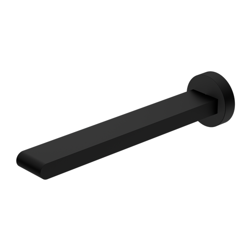 Bianca Fixed Bath Spout 240mm Matte Black [290115]