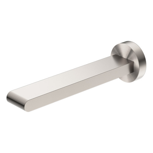 Bianca Fixed Bath Spout 200mm Brushed Nickel [290104]