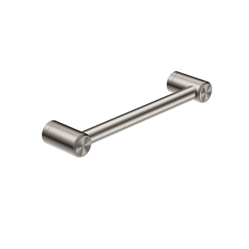 Mecca Care 25mm Grab Rail 300mm Brushed Nickel [293174]