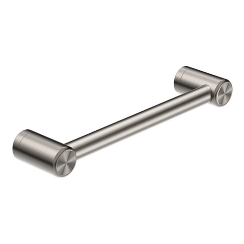 Mecca Care 25mm Grab Rail 300mm Brushed Nickel [293174]