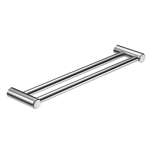 Mecca Care 25mm Grab Double Towel Rail 600mm Chrome [293150]