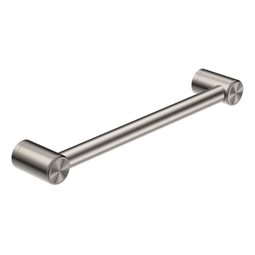 Mecca Care 32mm Grab Rail 450mm Brushed Nickel [293234]