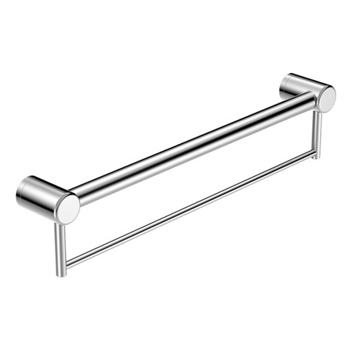 Mecca Care 32mm Grab Rail with Towel Holder 600mm Chrome [293214]