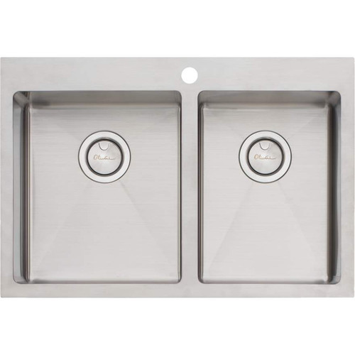 Apollo 1 & 3/4 Left Hand Bowl Sink 750mm x 510mm 1 Tap Hole [137812]