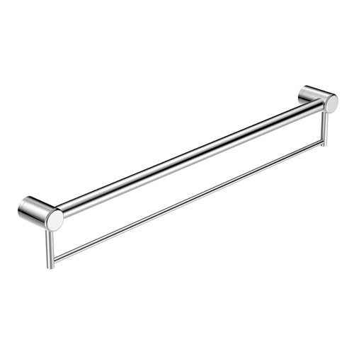 Mecca Care 32mm Grab Rail with Towel Holder 900mm Chrome [293200]