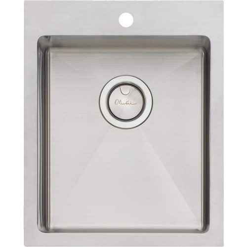 Apollo Standard Single Bowl Sink 415mm x 510mm 1 Tap Hole [137814]