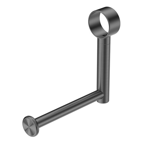 Mecca Care Add On Toilet Roll Holder Gunmetal [293265]